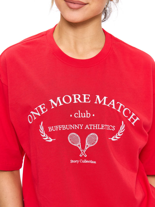 Match Short Sleeve Tee - Salsa Red