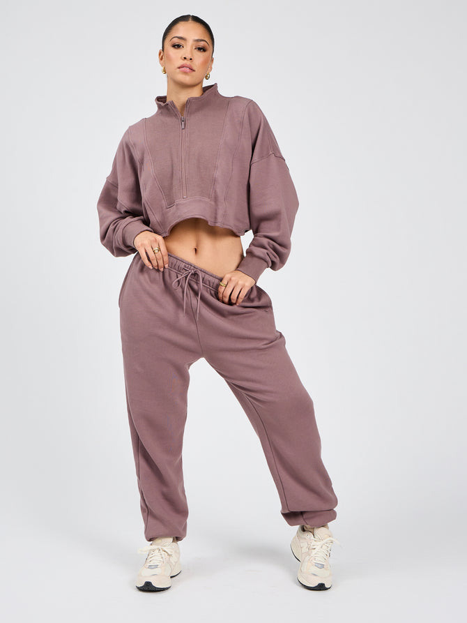 Threads Jogger Sweatpant - Mocha Berry Image 4