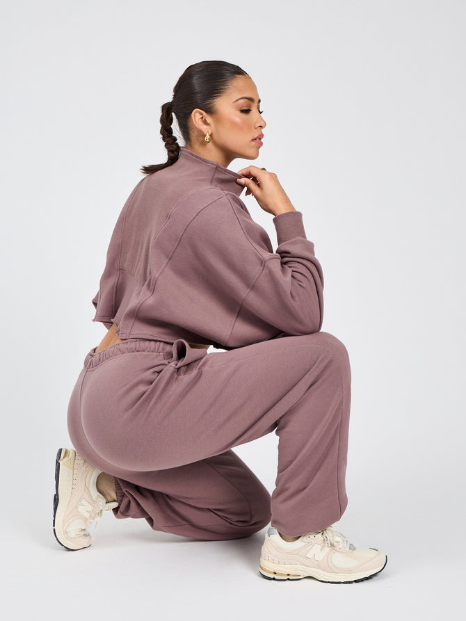 Threads Jogger Sweatpant - Mocha Berry Image 5