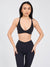 Girlfriend Reversible Sports Bra - Onyx Black and Black Mineral Wash Image 9