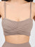 Ivy Wrap Sports Bra - Chai Latte Image 5