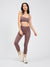 Ivy Wrap Sports Bra - Mocha Berry Image 4