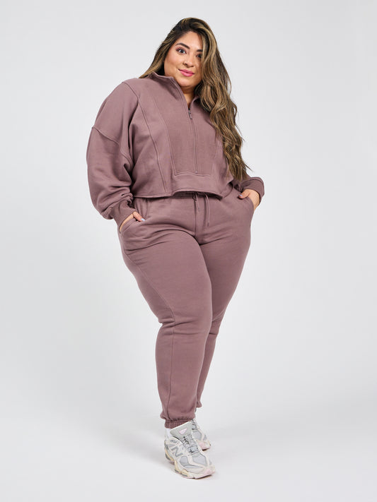 Threads Jogger Sweatpant - Mocha Berry