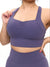 Bloom Sports Bra - Shadow Berry Image 1