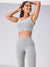 Twilight Dream Heather Sports Bra - Heather Grey Image 1