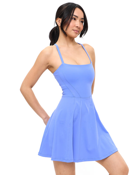 Bend and Snap Dress - Azul