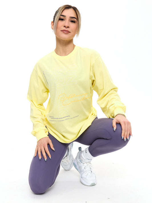 Definition Long Sleeve Tee - Sunbeam