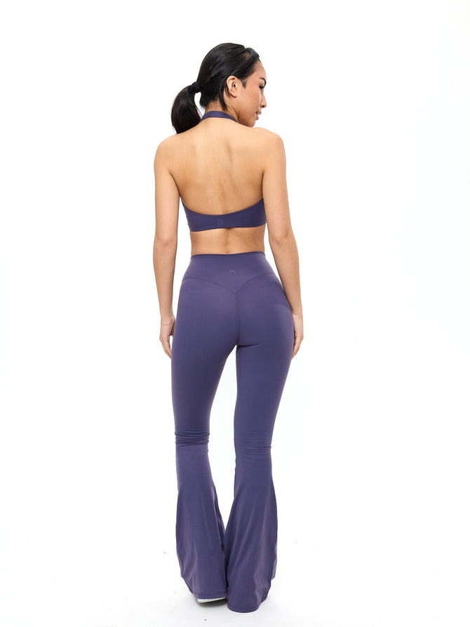 Poshknit Flare Legging - Shadow Berry Image 5