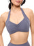 Poshknit Scrunch Halter Sports Bra - Anchor Image 0