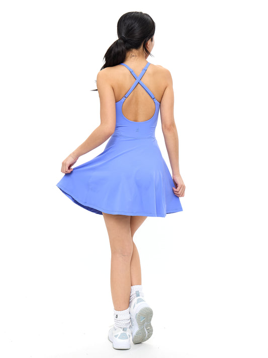 Bend and Snap Dress - Azul