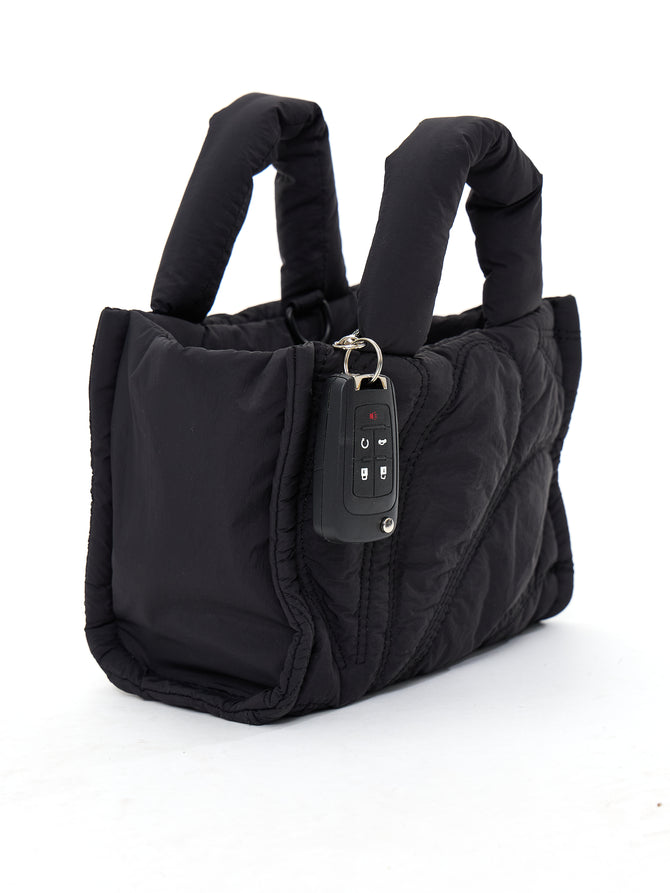 Pillow Mini Tote - Black Image 2