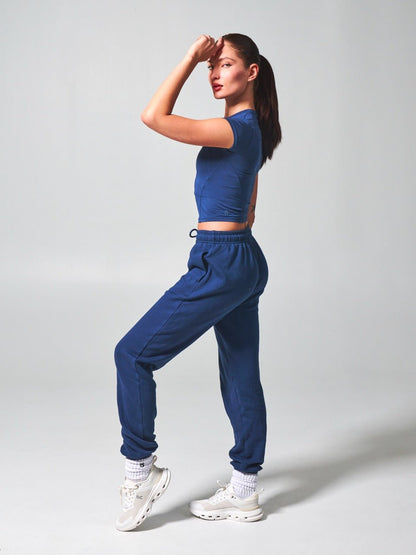 Halo Baby Tee - Baked Blue
