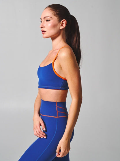 Reversible Sports Bra - Studio 54 and Rainfall