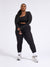 Long Sleeve Butter Crop - Onyx Black Image 0