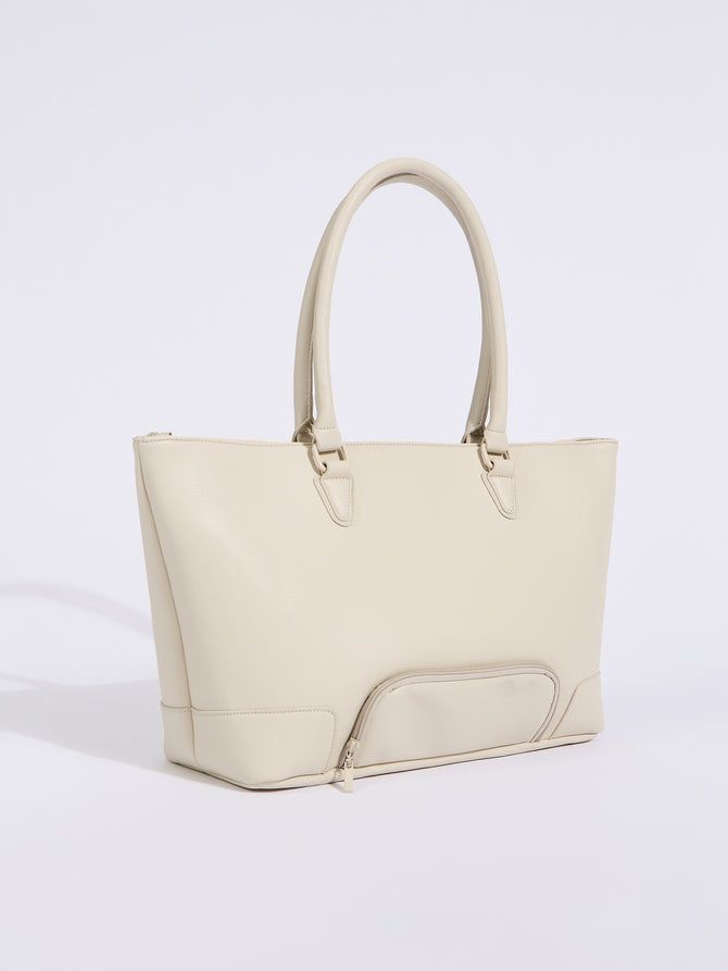 Game Changer Tote - Bone Image 6