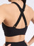 Candy Crew Sports Bra - Onyx Black Image 6