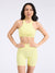 Candy Crew Sports Bra - Afterglow Yellow Image 0