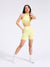 Candy Crew Sports Bra - Afterglow Yellow Image 5