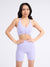 Candy Wrap Sports Bra - Lavender Haze Image 3