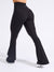 Contour Pocket Flare Legging - Onyx Black Image 3