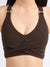 Candy Wrap Sports Bra - Cold Brew Image 0