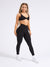 Candid Cross Waist Legging - Onyx Black Image 4