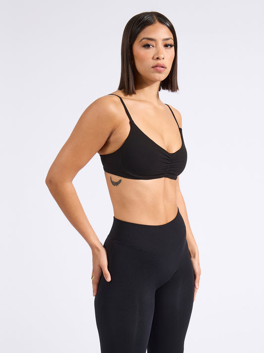 Buttercup Sports Bra - Onyx Black