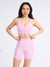 Candy Wrap Sports Bra - Lover Pink Image 5