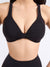 Twisted Curve Sports Bra - Onyx Black Image 4