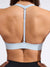 Halter Seamless Sports Bra - Bubbles Blue Image 6