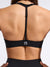 Halter Seamless Sports Bra - Black Image 1