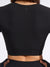 Long Sleeve Butter Crop - Onyx Black Image 4