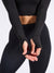 Long Sleeve Butter Crop - Onyx Black Image 5