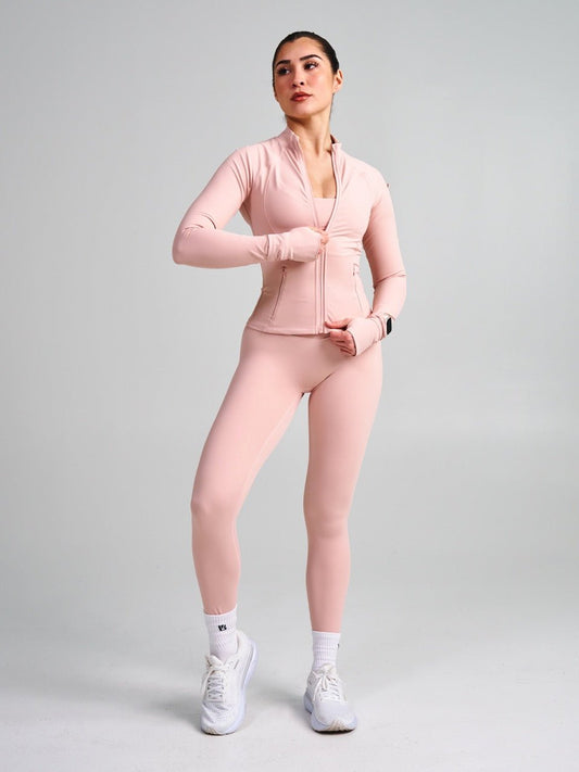 Elysium Zip Jacket - Strawberry Milk