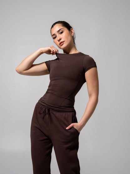 Halo Tee - Espresso