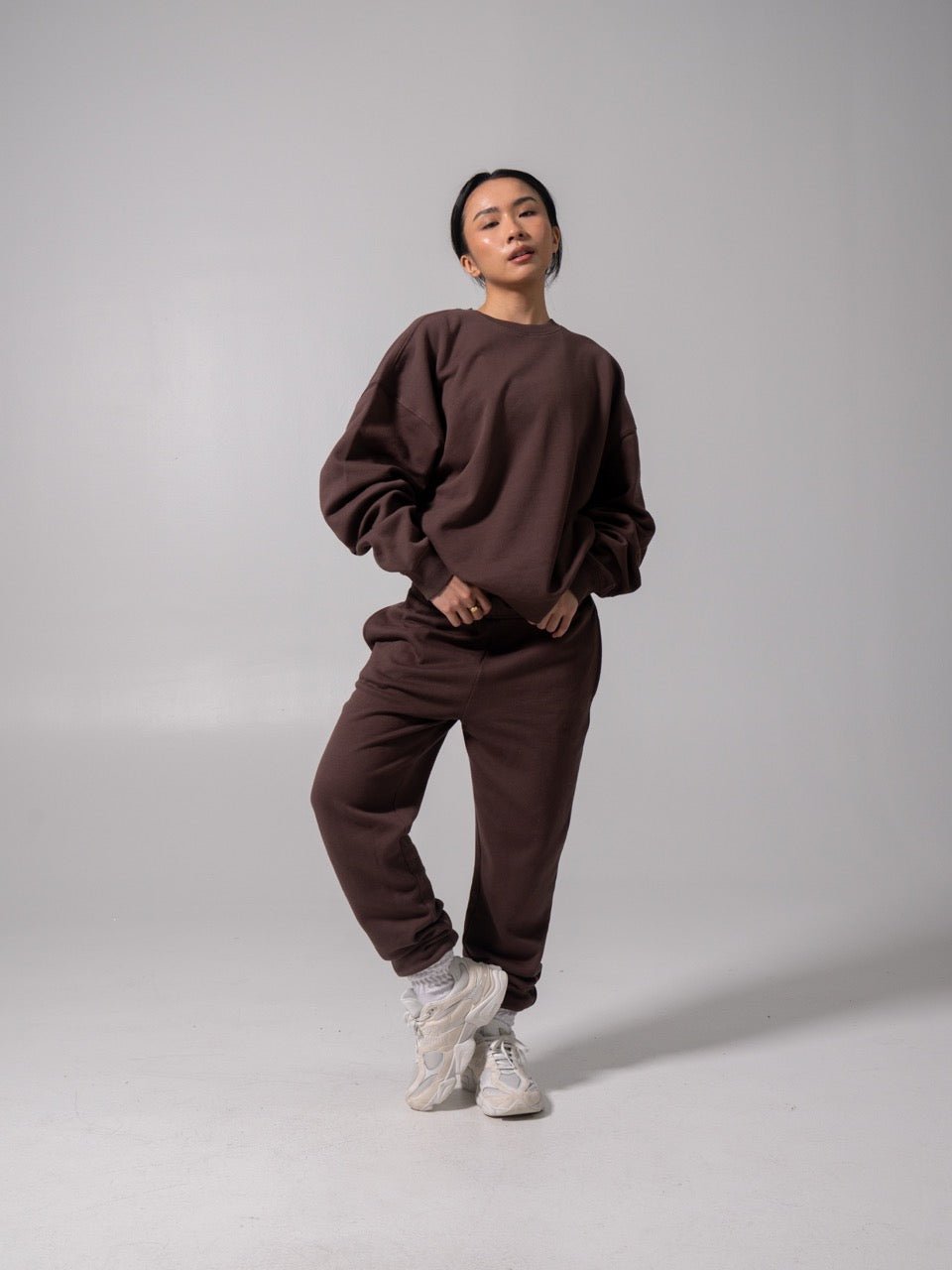 Threads Crew Pullover - Espresso