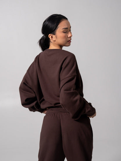 Threads Crew Pullover - Espresso