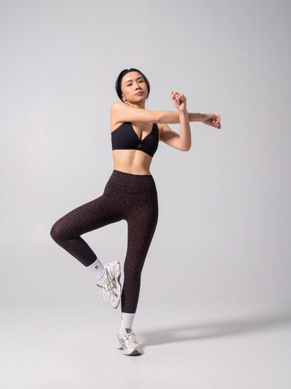 Nirvana Nubre Legging - Leopard Print