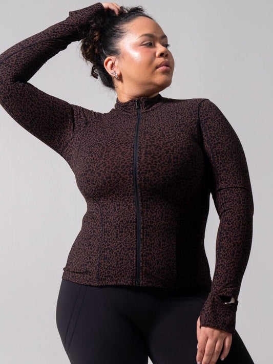 Rosa Jacket - Leopard Print