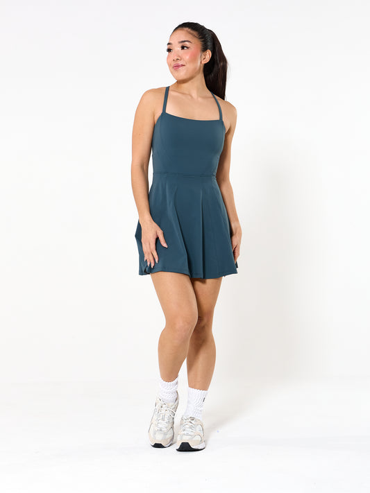 Bend and Snap Dress - Enchanted Teal