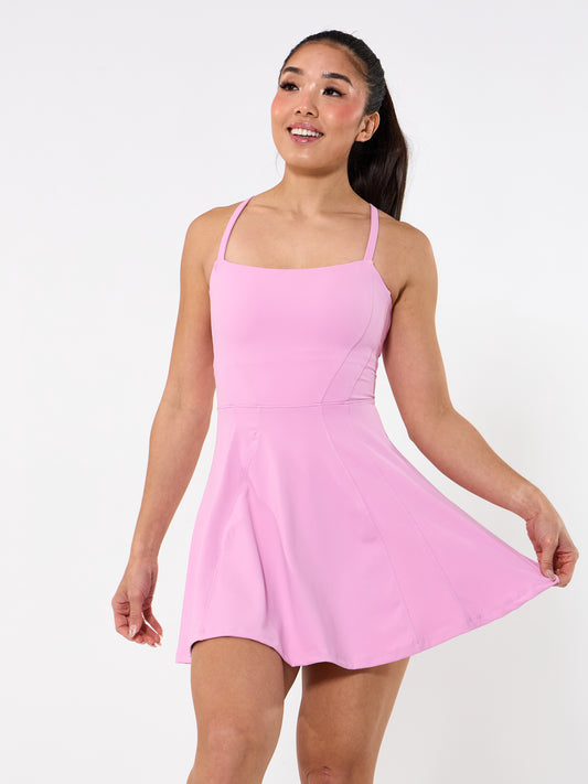 Bend and Snap Dress - Lover Pink