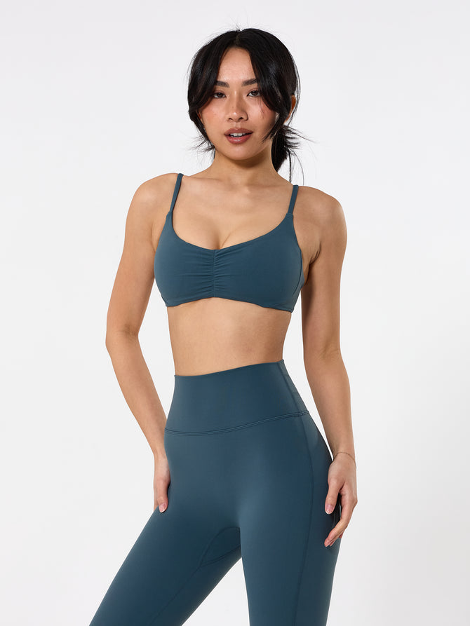 Buttercup Sports Bra - Enchanted Teal Image 2