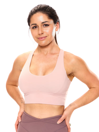 Rosa Sports Bra - Berry Ice