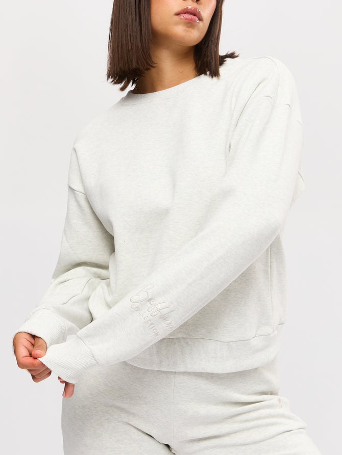 Cloud Crew Pullover - Heather Grey Image 0