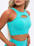 Form Reversible Seamless Sports Bra - Airhead Aqua Image 1