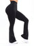 Aggressive Scrunch Flare Legging - Onyx Black Image 3