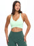 Candy Wrap Sports Bra - Honeydew Image 2