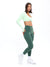 Long Sleeve Curve Crop - Honeydew Image 1