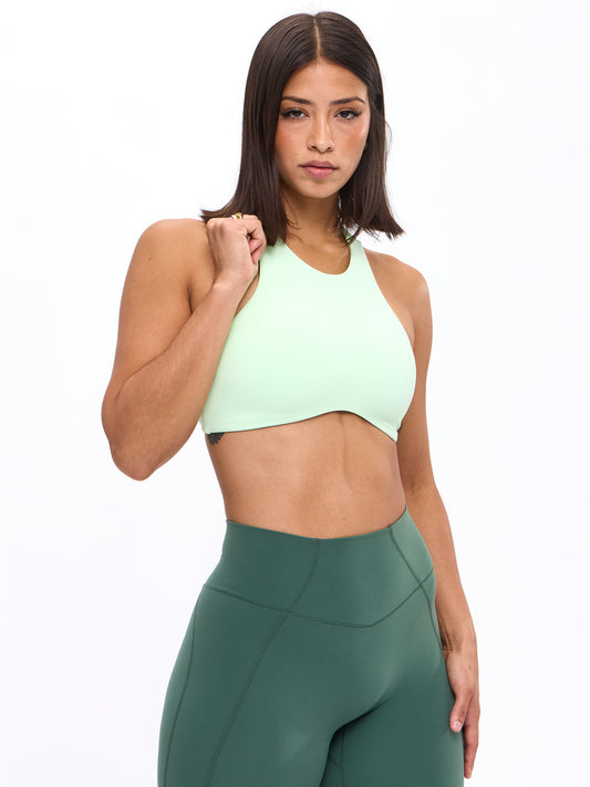 Curve Sports Bra - Honeydew