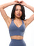 Alpha Sports Bra - Barista Blue Image 3